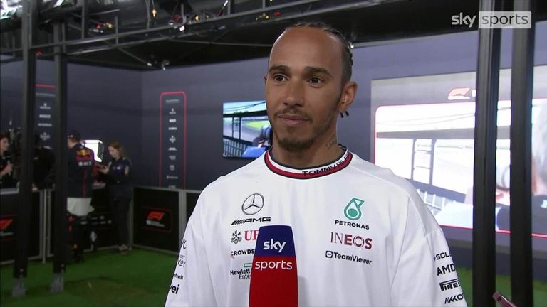 Hamilton says his P2 gives Mercedes hope for the rest of the 2023 season