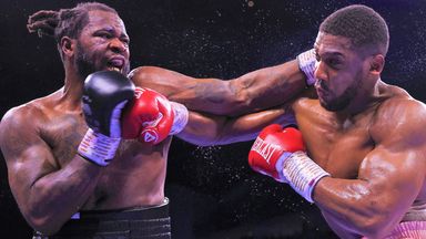 Jermaine Franklin forced Anthony Joshua to work for a points win at The O2