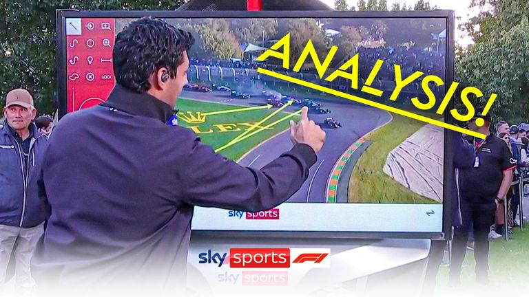 Karun Chandhok analyses the onboard view as Alpine's Esteban Ocon and Pierre Gasly collided at the end of the Australian Grand Prix
