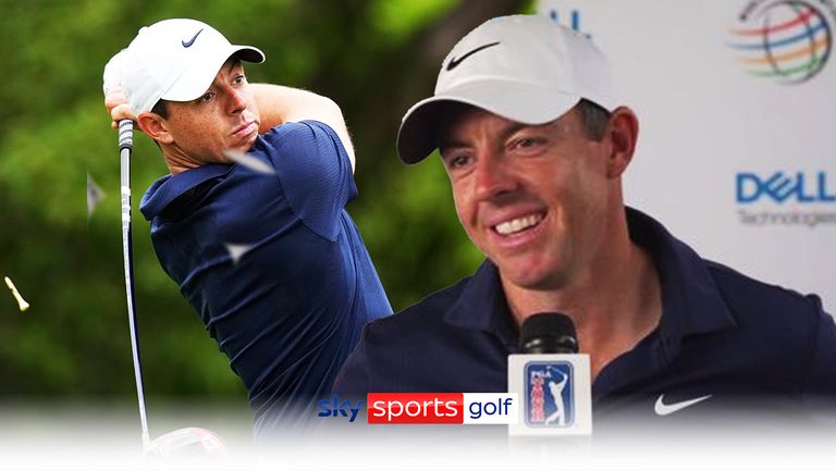 Rory McIlroy says he's happy with his game heading into The Masters, as he reveals he shot 19 putts in a practice round at Augusta